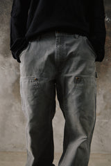 2011 Vintage Carhartt B136 GVL Gravel Grey Double Knee Pants 泥灰色卡哈特 雙膝伐木工褲 墨西哥產
