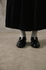 Yohji Yamamoto x Cherevichkiotvichki 17SS Laceless Asymmetrical Split Leather Derby Shoes Loafers山本耀司聯名款 手工牛皮一片式剪裁無帶皮鞋
