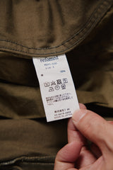 REFOMED AW24 FRESH MAN CHINO PANTS 日本設計師品牌 寬鬆復古軍綠棉質休閒長褲