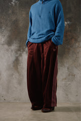 NEEDLES H.D. Track Pants - Brown 日本設計師品牌 寬版氣球蝴蝶運動褲