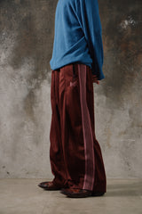 NEEDLES H.D. Track Pants - Brown 日本設計師品牌 寬版氣球蝴蝶運動褲