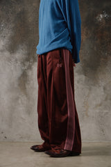 NEEDLES H.D. Track Pants - Brown 日本設計師品牌 寬版氣球蝴蝶運動褲