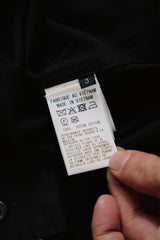 Ground Y Yohji Yamamoto Asymmetric Cutwork Embroidery Light Twill Shirt 山本耀司 不對稱鏤空花卉刺繡輕量斜紋布長版襯衫