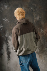 NikeLab Made in Italy Iridescent Nylon Metal Anorak Jacket 幻彩金屬光澤半拉鍊風衣夾克