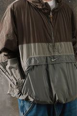 NikeLab Made in Italy Iridescent Nylon Metal Anorak Jacket 幻彩金屬光澤半拉鍊風衣夾克