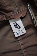 NikeLab Made in Italy Iridescent Nylon Metal Anorak Jacket 幻彩金屬光澤半拉鍊風衣夾克