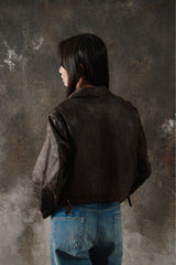 Rare 1940's Classic Vintage French Cyclist Hartmann Jacket 稀有法國騎行者皮衣外套 哈特曼夾克