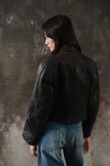 Rare 1930’s German Double Breasted Motorcycle Jacket 30年代德國雙排騎士皮衣
