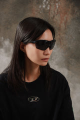 WISDOM x oqLiq 2024 SUNGLASSES_BLACK 運動墨鏡