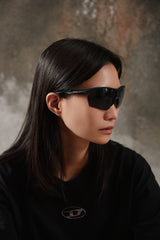 WISDOM x oqLiq 2024 SUNGLASSES_BLACK 運動墨鏡