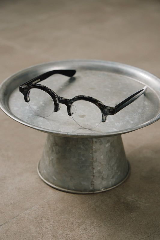 EFFECTOR echo Half-rim Round Acetate Eyeglasses 日本頂級手工眼鏡品牌 半框圓形板材眼鏡