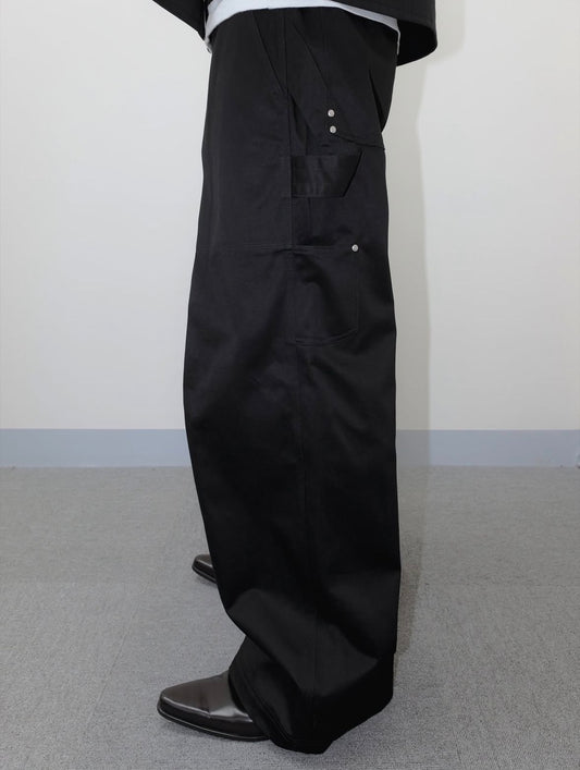 1Dyll 1ds UTILITY SHIFT PAINTER PANTS (BLACK)