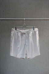 Vtg British Army Pleat White Shorts 英軍公發白色工作短褲