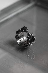 Chrome Hearts Double Floral Ring 克羅心 鳶尾花戒