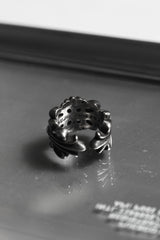 Chrome Hearts Double Floral Ring 克羅心 鳶尾花戒