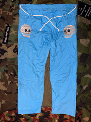 Rollmance Vol. 3: "Spider Web, Snake & Skull" (蛇髑髏) BJJ Kimono Sky Blue