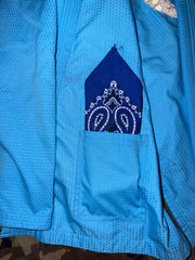 Rollmance Vol. 3: "Spider Web, Snake & Skull" (蛇髑髏) BJJ Kimono Sky Blue