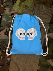 Rollmance Vol. 3: "Spider Web, Snake & Skull" (蛇髑髏) BJJ Kimono Sky Blue