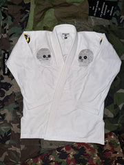 Rollmance Vol. 3: "Spider Web, Snake & Skull" (蛇髑髏) BJJ Kimono White