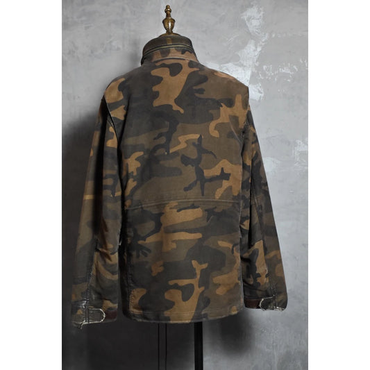 Supreme M-65 Field Camo Moleskin Jacket 鼴鼠皮 美軍野戰迷彩夾克