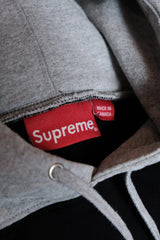 Supreme 19S/S S Logo Colorblocked Hoodie 刺繡LOGO 拼色帽踢 加拿大製
