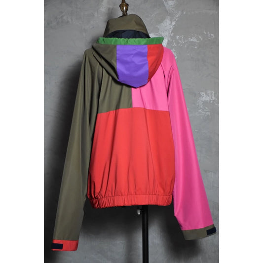 NOAH Nylon Color Block Windbreaker Jacket 尼龍撞色防風外套 義大利製