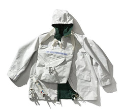 SNOW JACKET CONVERTED TO HELMET BAG