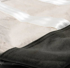 LAMINATED FABRIC x VINTAGE FABRIC BAG