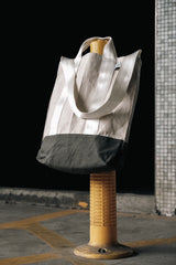 LAMINATED FABRIC x VINTAGE FABRIC BAG
