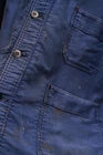 Adolphe Lafont French Vintage Blue Moleskin Work Jacket 法國古著藍色鼴鼠皮工裝外套