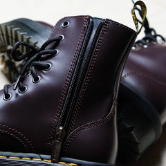 Dr. Martens Jadon 8 Eyes Leather Boots馬汀大夫皮革厚底8孔拉鍊靴全新(商品在海葵工作室)
