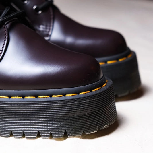 Dr. Martens Jadon 8 Eyes Leather Boots馬汀大夫皮革厚底8孔拉鍊靴全新(商品在海葵工作室)