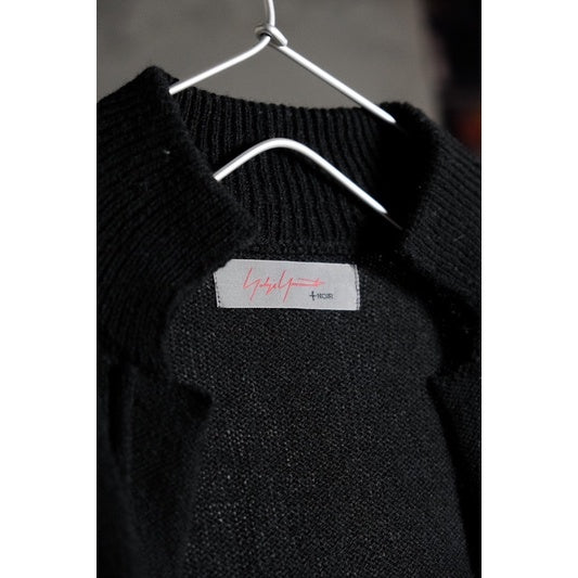 Yohji Yamamoto +NIOR Wool Knit Sweater Jacket山本耀司副線 羊毛針織毛衣外套(商品在海葵工作室)